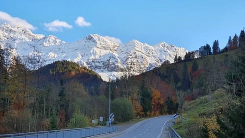 Day, Natural landscape, Winter, Mountain view