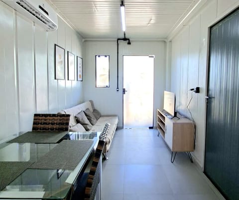 Living room, air conditioner