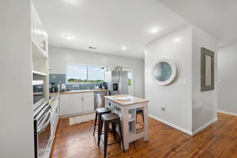 Huge secluded beach house on 2 acres with private pool, game room, close to beach House in Galveston Island