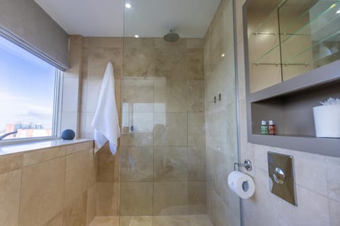 Shower, Bathroom, towels