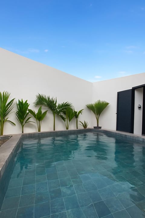 Pool view, Swimming pool, sunbed