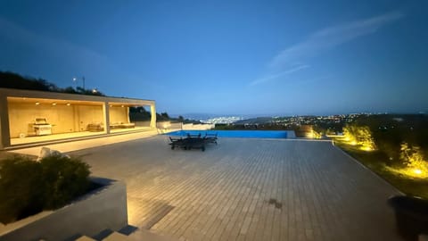 Night, View (from property/room), Pool view