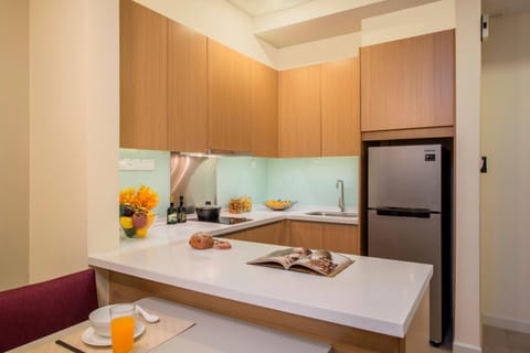Kitchen or kitchenette, kitchen