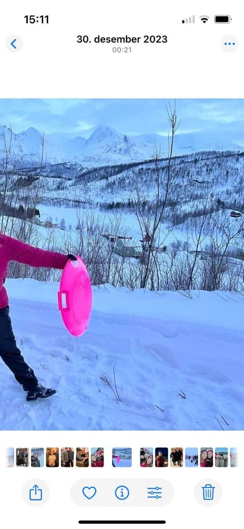 Feriehus midt mellom Tromsø og Senja House in Troms Og Finnmark