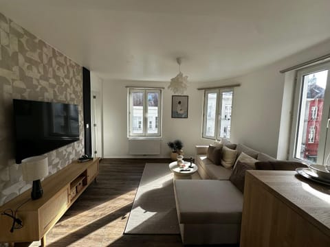 Lovely 1BR & 1LR Apt for 4P, Only 15 Min Walk to City Center Apartment in Ghent