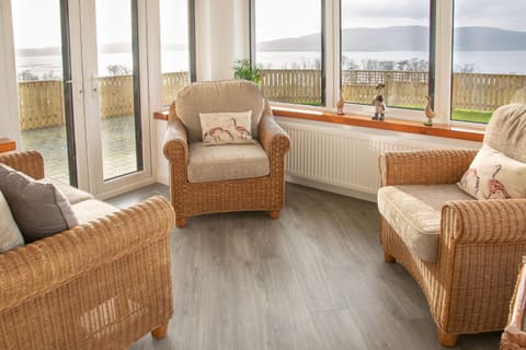 Natural landscape, Living room, Seating area, Mountain view, Sea view