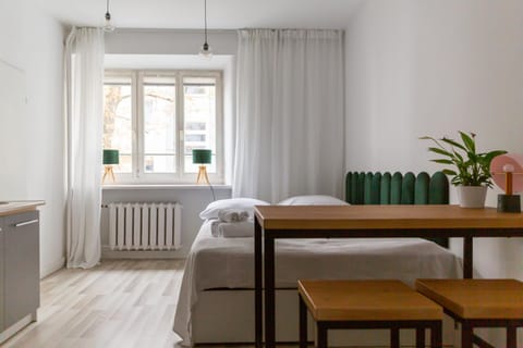 Bed, Living room, Photo of the whole room, Bedroom