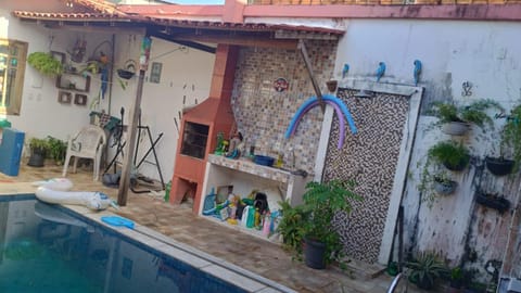 Patio, Pool view