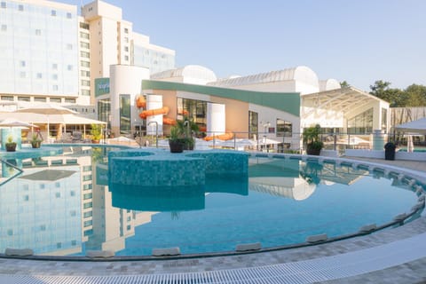 Property building, Aqua park, Pool view, Swimming pool