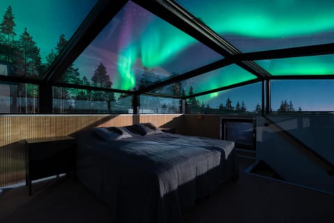Bed, Natural landscape, View (from property/room), Bedroom