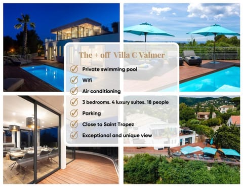 Splendide villa de luxe, vue mer et montagne Villa in La Croix-Valmer