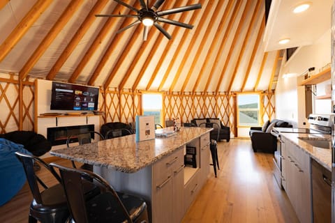 The Pioneer Yurt Luxury tent in Garden City