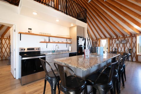 The Pioneer Yurt Luxury tent in Garden City