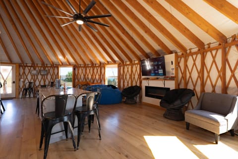 The Pioneer Yurt Luxury tent in Garden City
