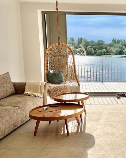 Living room, Seating area, River view