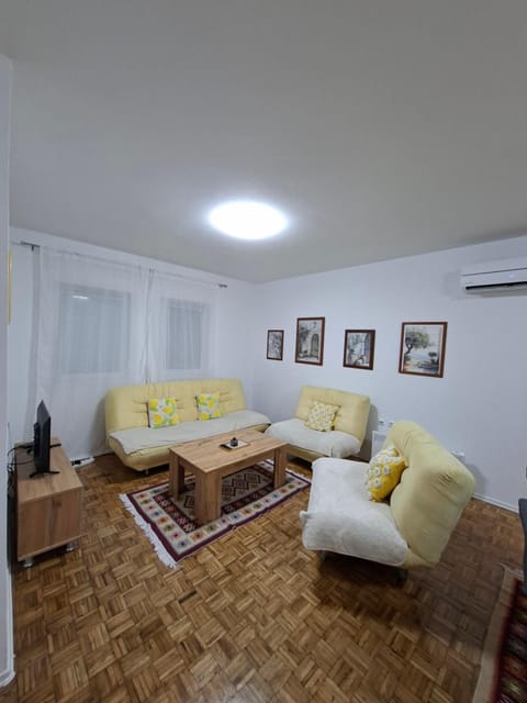Living room, air conditioner