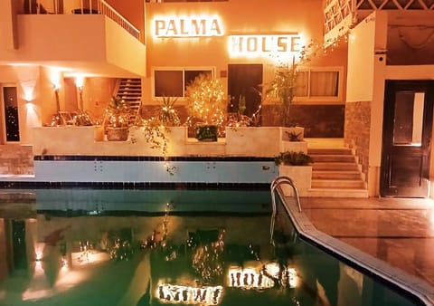 Property building, Pool view, Swimming pool, Inner courtyard view