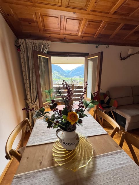 Living room, Seating area, Dining area, Mountain view