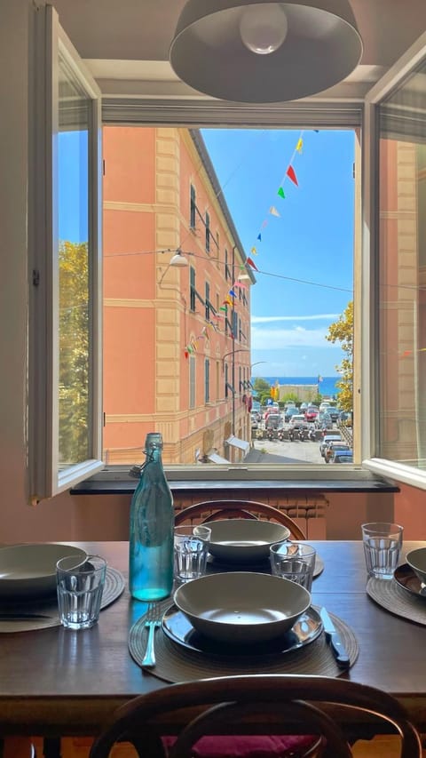 Dining area, Sea view