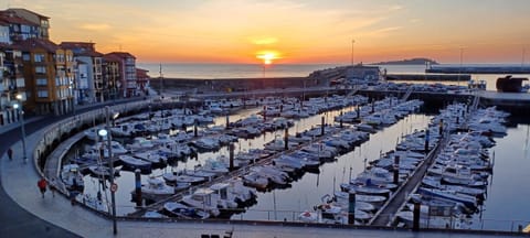 Nearby landmark, Sea view, Sunset
