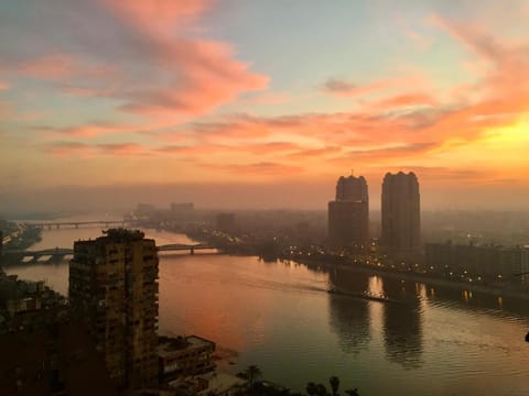 Natural landscape, City view, River view, Sunrise, Sunset