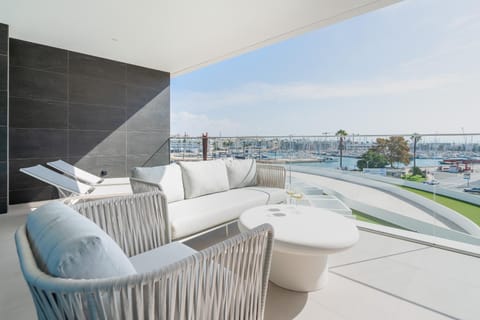 View (from property/room), Balcony/Terrace, Sea view