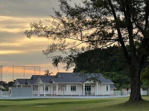 Property building, Sunset