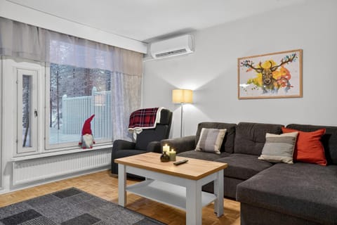 Winter, Living room