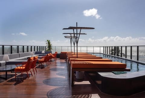 View (from property/room), Pool view, Sea view, Swimming pool