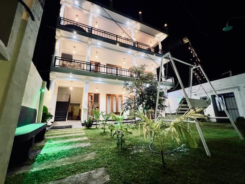 Night, Garden, Garden view