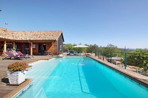 Property building, Living room, Swimming pool