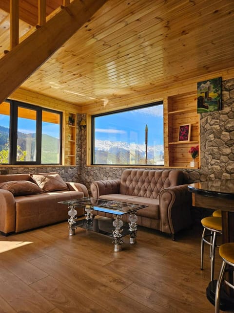 Natural landscape, Living room, Seating area, Mountain view