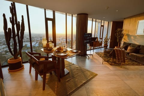View (from property/room), Living room, Dining area