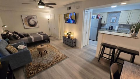 Cozy Comfy and Peaceful Oasis Getaway with Porch Apartment in Oklahoma City