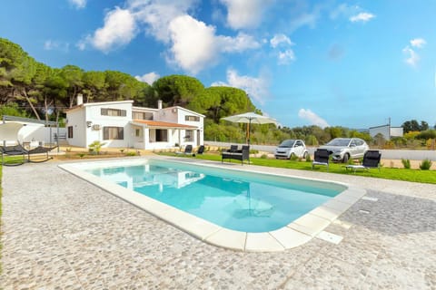 Property building, Living room, Swimming pool
