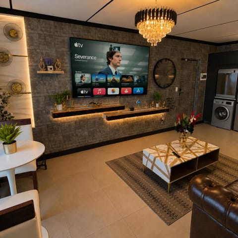 TV and multimedia, Living room, Seating area, Evening entertainment