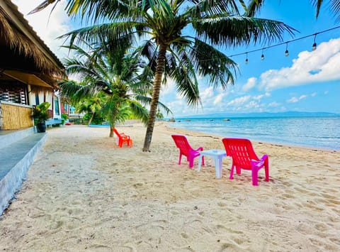 Day, Beach, Sea view, sunbed