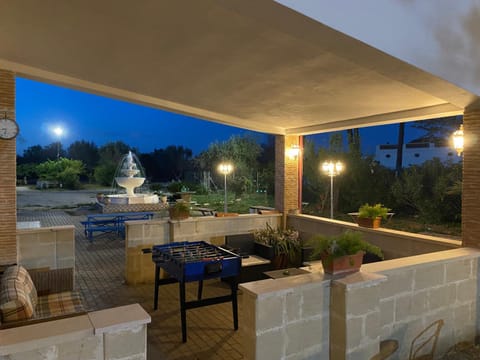 Patio, Night