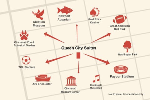Queen City Suites 2 - For 4 Apartment in Over The Rhine