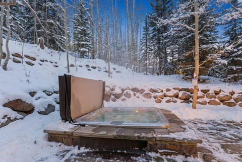 West Vail Retreat Steps to Ski plus Private Hot Tub House in Vail