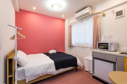 Bed, Bedroom, air conditioner