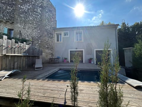 Patio, Garden, Swimming pool