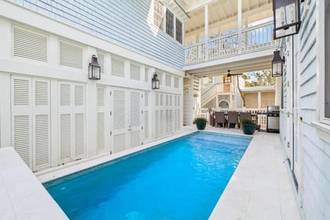 Watercolor Parkside House in Seaside