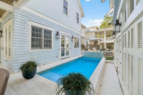 Watercolor Parkside House in Seaside