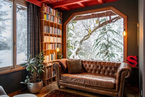 Winter, Library, Living room, Seating area, Internal: Not applicable to any particular room