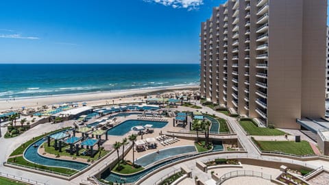 Property building, Day, Bird's eye view, Sea view, Swimming pool