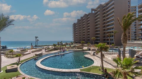 Property building, Day, Beach, Swimming pool, sunbed