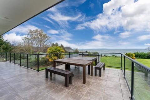 Patio, Natural landscape, Lake view