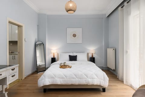 Bed, Photo of the whole room, Bedroom, wardrobe