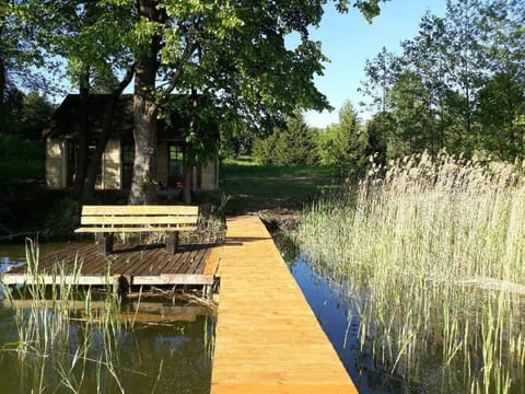Domek na Skraju Wsi dostęp do jeziora UBLIK Nature lodge in Lithuania